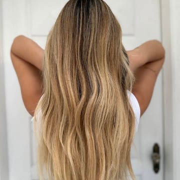 Resultado de loiro iluminado da cliente Ana Lourenço
