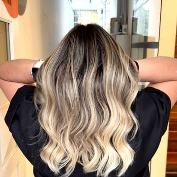Resultado de mechas da cliente Elizangela Lori